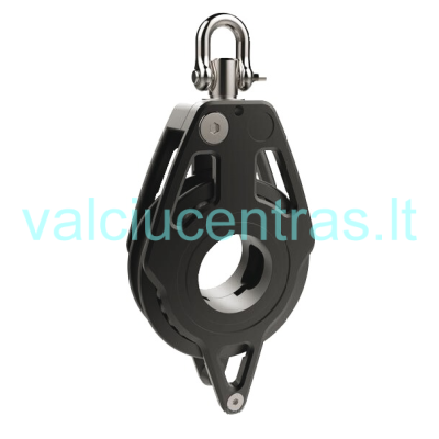 LEWMAR viengubas blokas su šekeliu 80mm